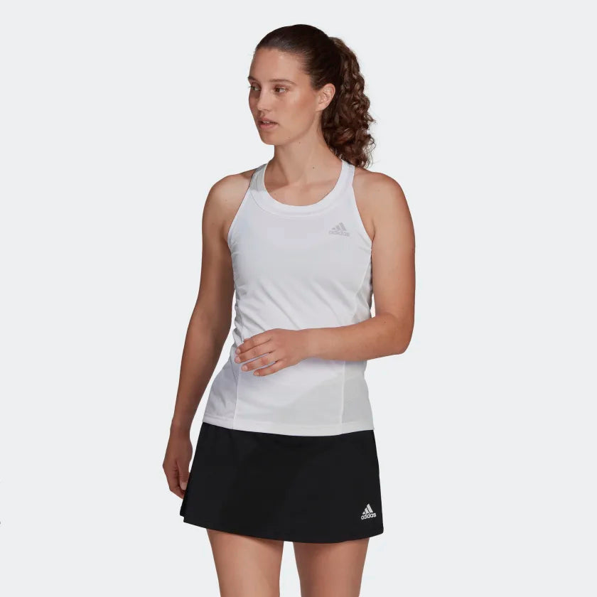 Club Tank White Short