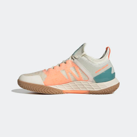 Adizero Ubersonic 4 White/Beam Orange W